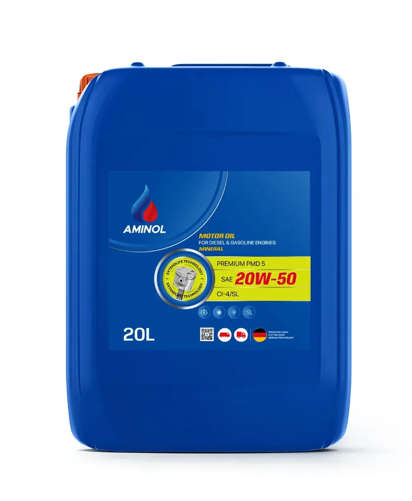 Aminol™ 20L | Premium PMD5 20W50 [CI-4/SL]