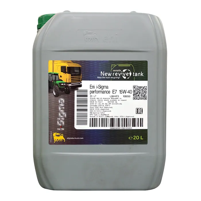 Eni 20L | i-Sigma Performance E7 15W40 [CI-4/CH-4/SL]