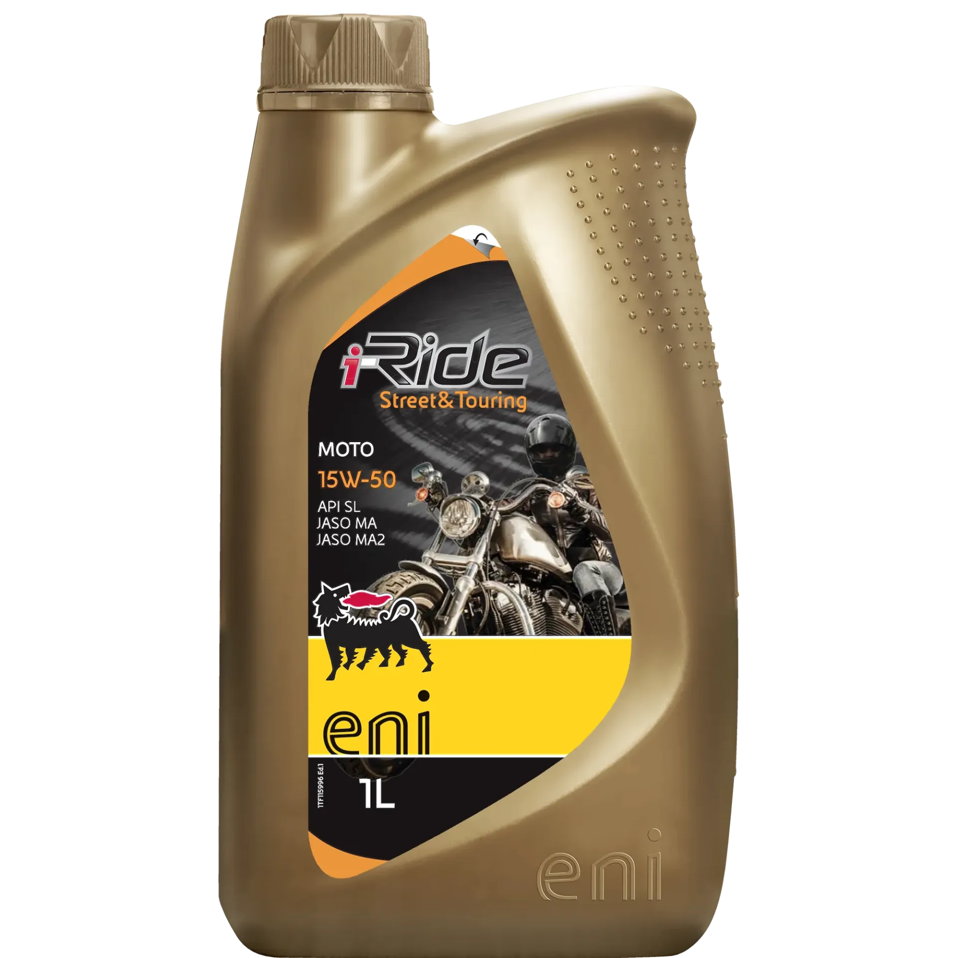 Eni 1L | i-Ride Moto 15W50 HDPE [SL4T] (12x1LT)