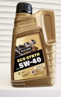 Eurotec™1L | Eco Synth 5W40 [SN/CF] (12x1LT)