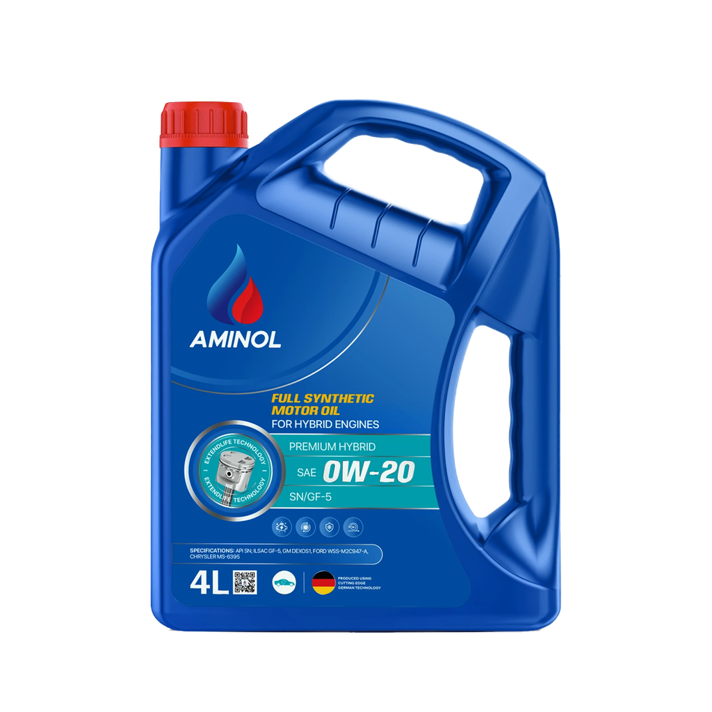 Aminol™ 4L | Premium Hybrid 0W20 [SN/GF-5] (5x4LT)