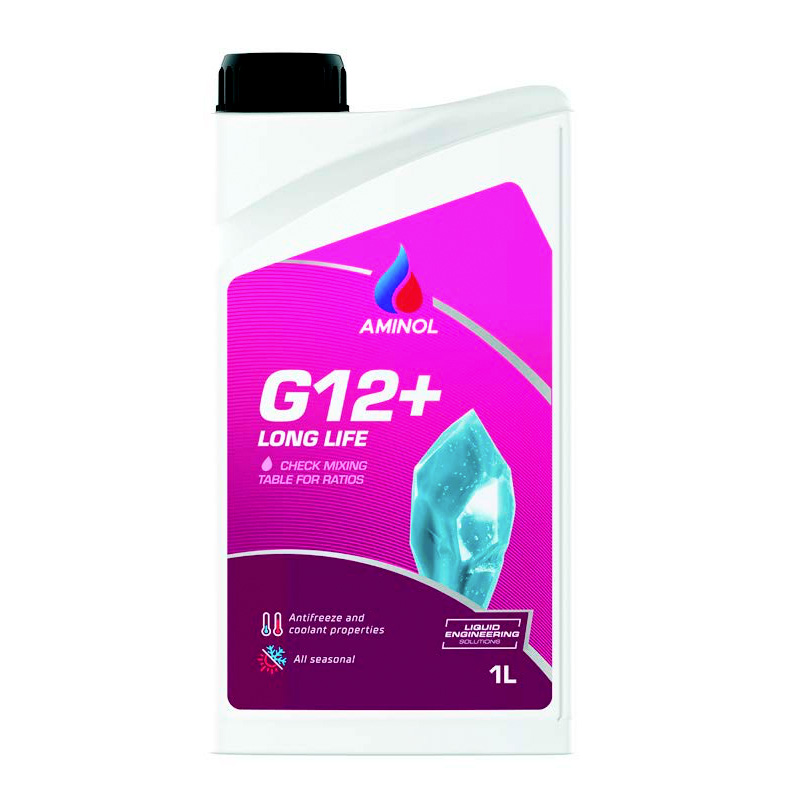 Aminol™ 1L | Antifreeze G12+ Concentrate Pink 100% (12x1LT)