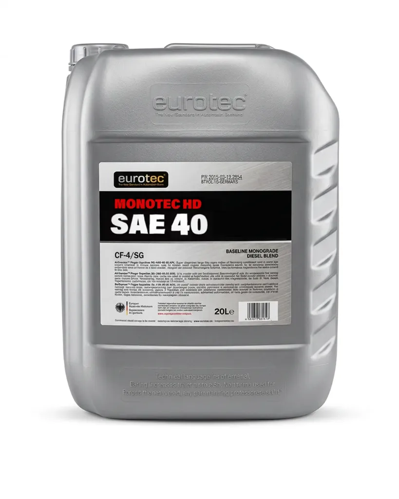 Eurotec™ 20L | Monotec HD SAE 40 [CF-4/SG]